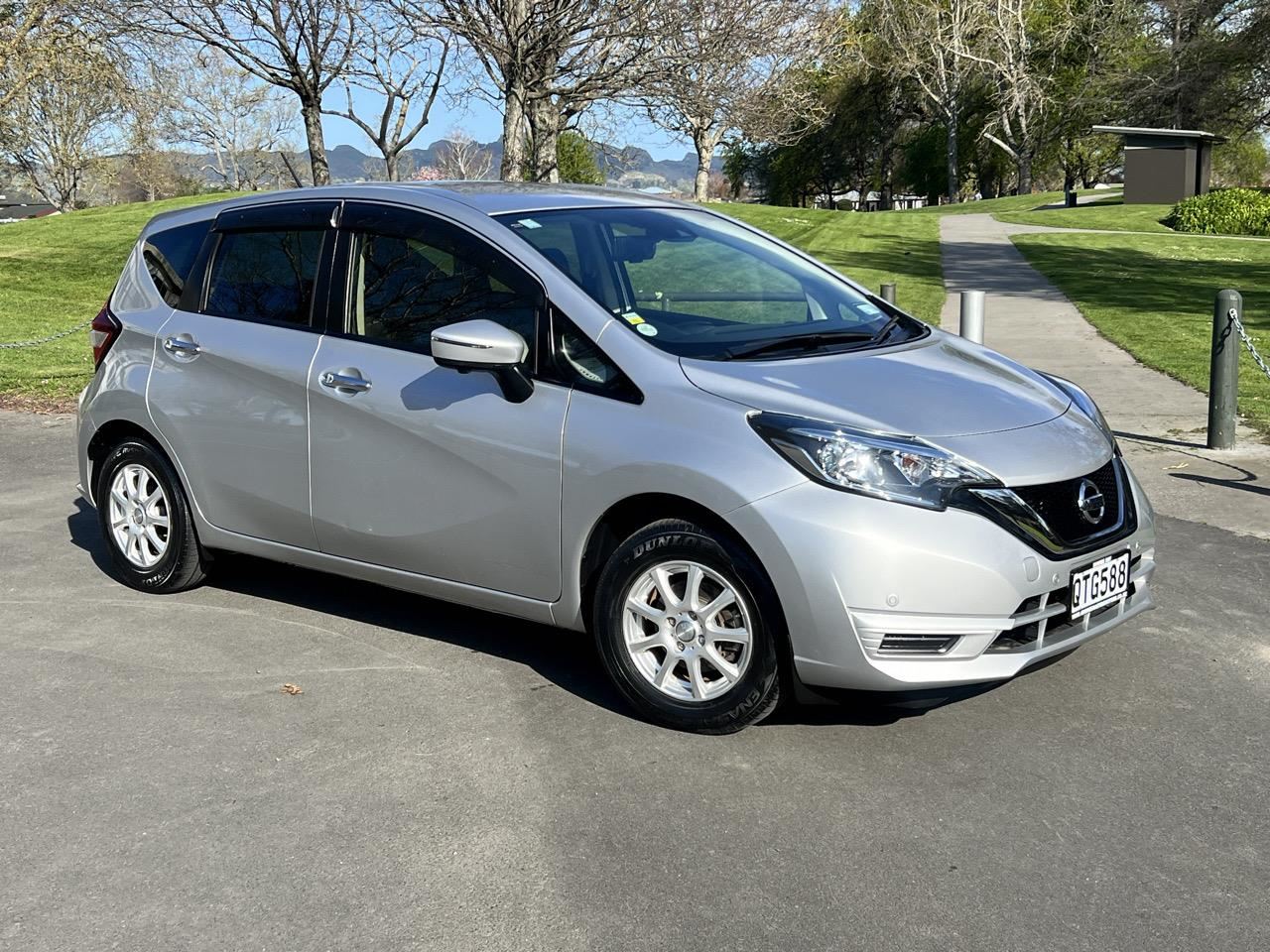 2019 silver Nissan Note