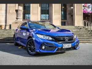 2020 blue Honda Civic