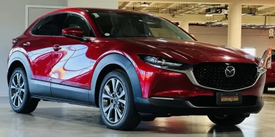 2019 red Mazda CX-30