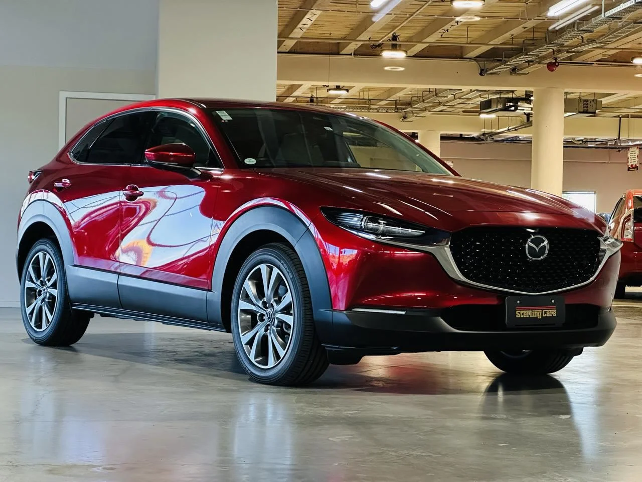 2019 red Mazda CX-30