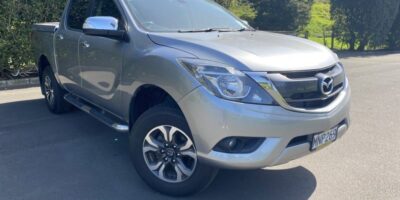 2019 silver Mazda BT-50