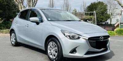 2019 silver Mazda Demio