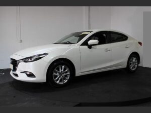 2018 white Mazda Axela hybrid