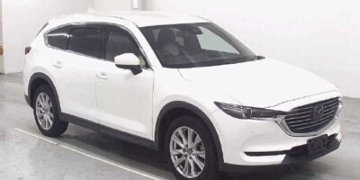 2017 white MAZDA CX-8