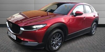 2017 red Mazda CX-30 2.0