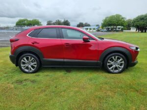 2018 red Mazda CX-30