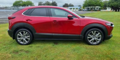 2018 red Mazda CX-30