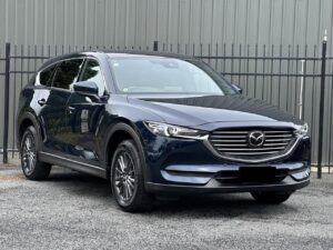 2018 blue Mazda CX-8