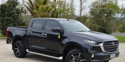 2019 black Mazda BT-50 GTX