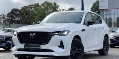 2019 white Mazda CX-60 PHEV