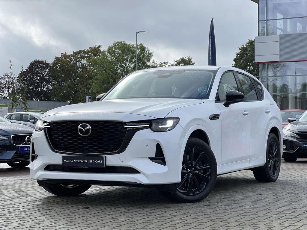 2019 white Mazda CX-60 PHEV