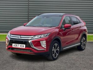 2018 red Mitsubishi Eclipse Cross