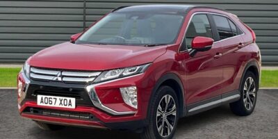 2018 red Mitsubishi Eclipse Cross