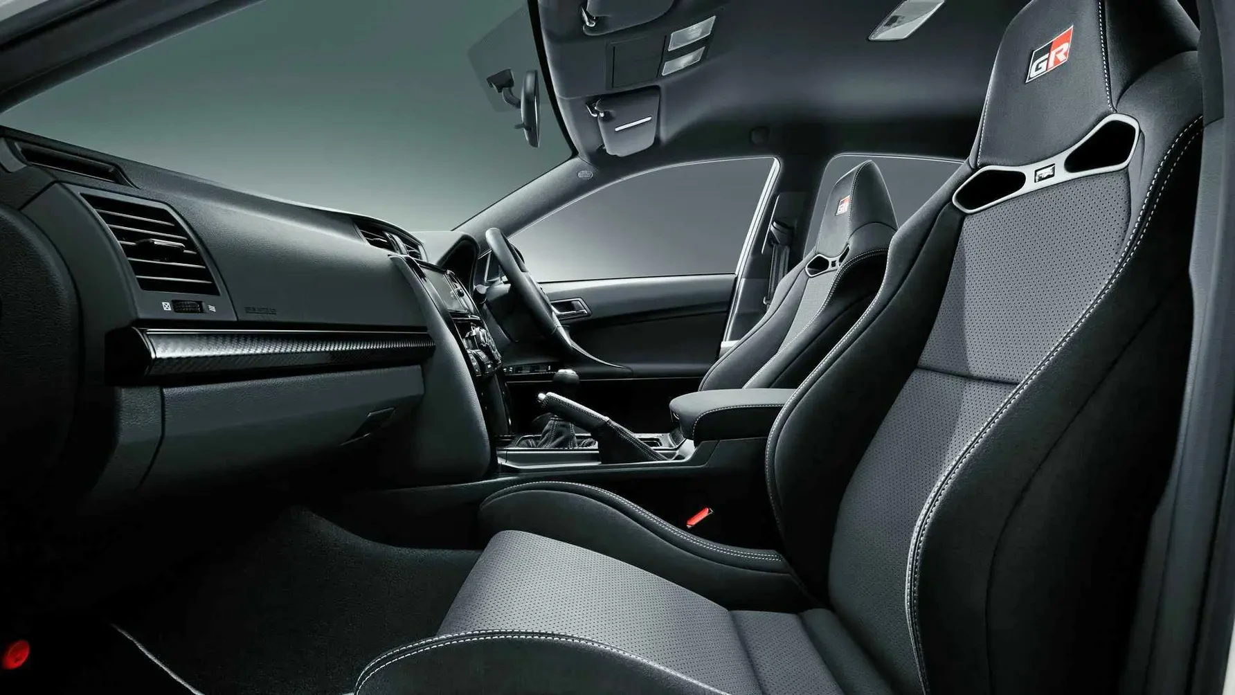 An image of a Mark X's interior with comfy seats