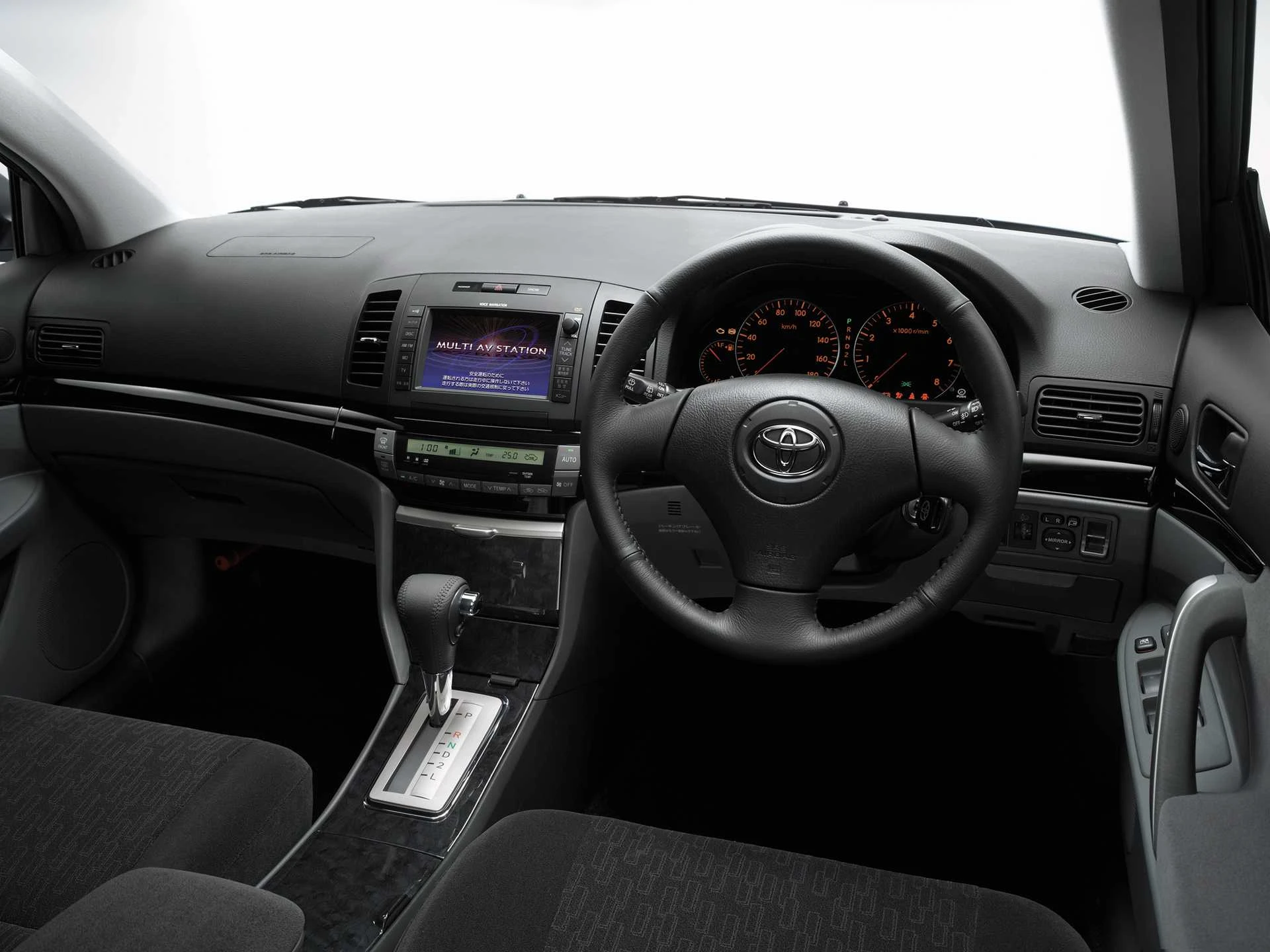 Toyota Allion Dashboard