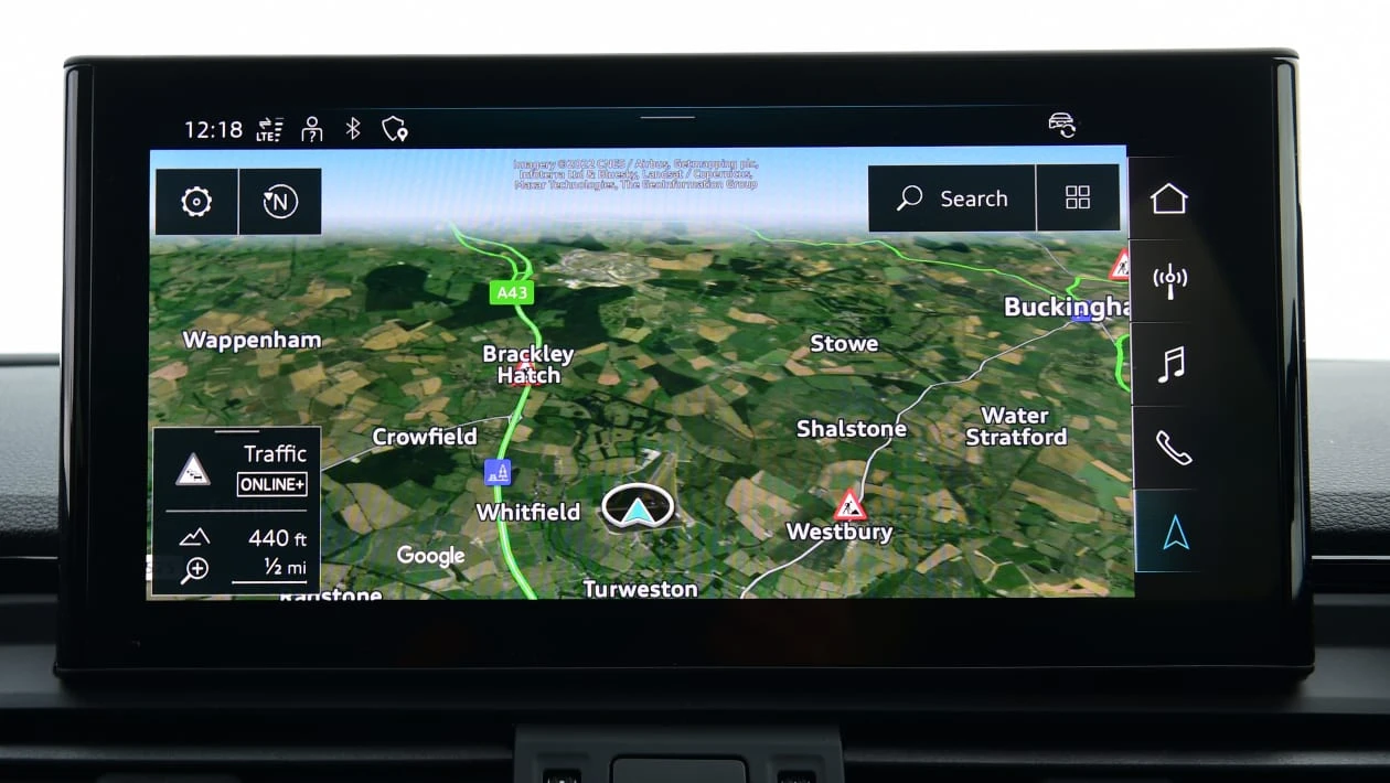 Audi Q5 Infotainment menu