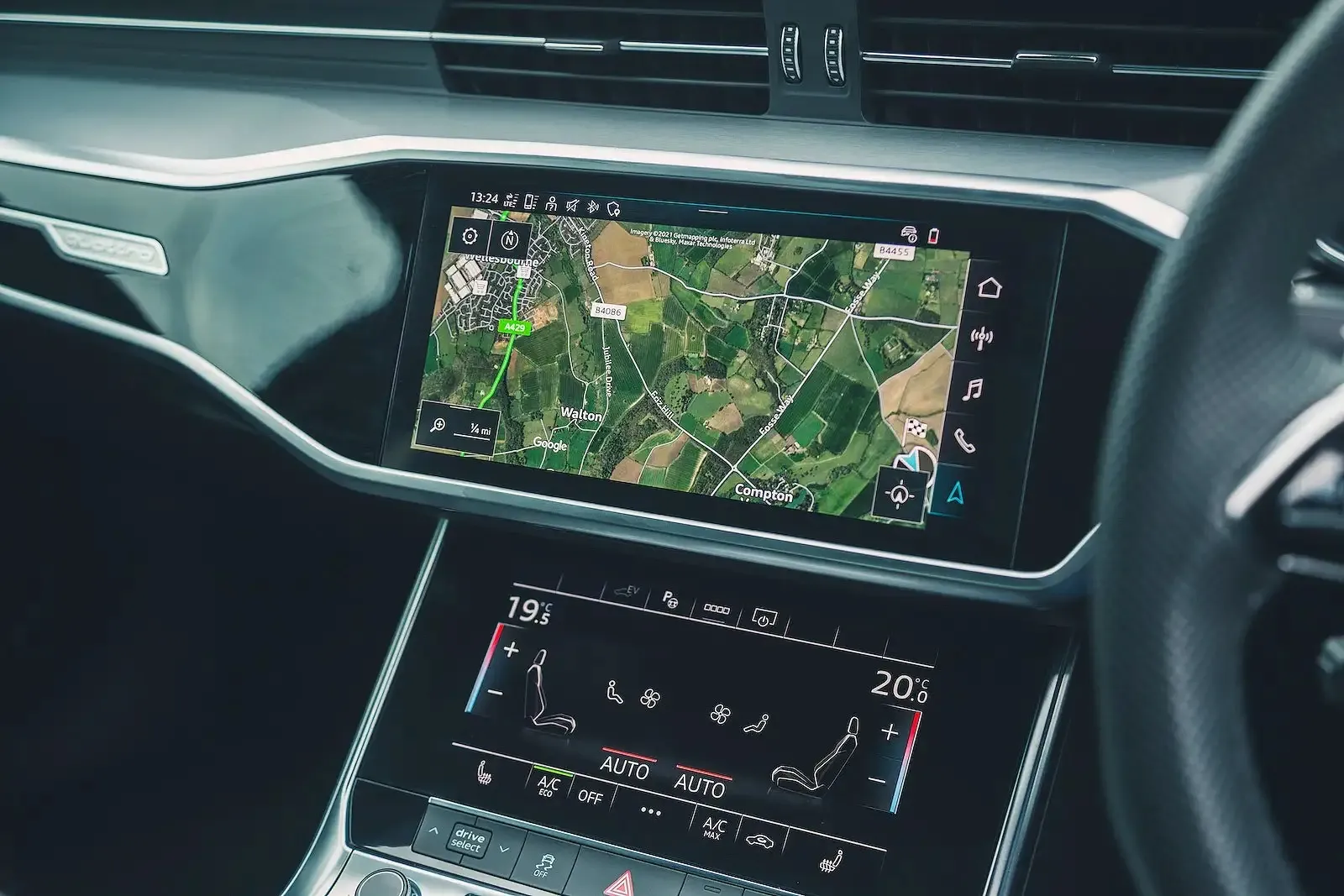 Audi A6 Infotainment menu