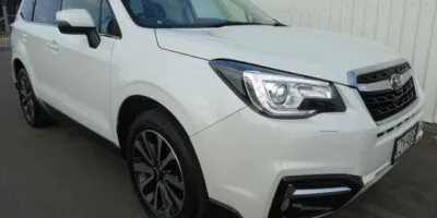 2017 white Subaru Forester