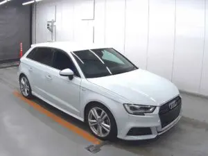 2017 white Audi A3