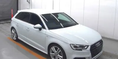 2017 white Audi A3