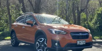 2017 orange Subaru XV