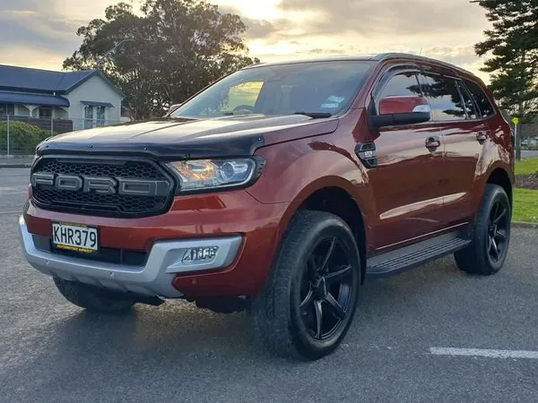 2017 Red Ford Everest