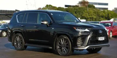 2017 Black Lexus LX 500d F-Sport