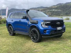 2019 Blue Ford Everest Sport