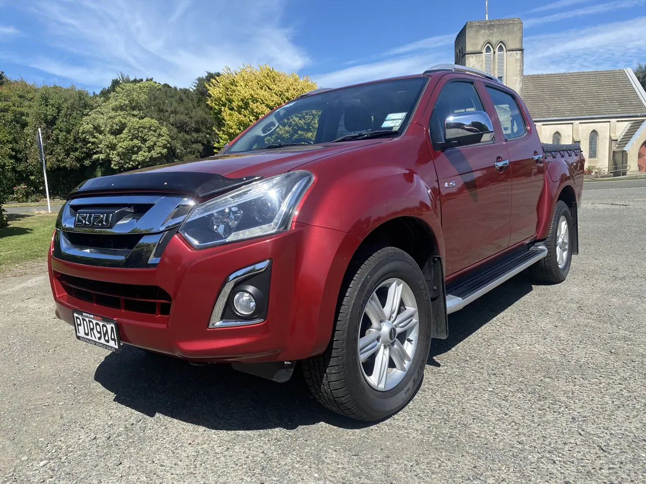 2018 Red Isuzu D-Max LS_T DC