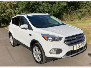 2017 white Ford Escape AWD Sports Turbo