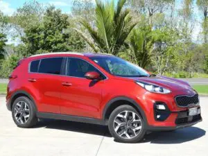 2017 Red Kia Sportage LX