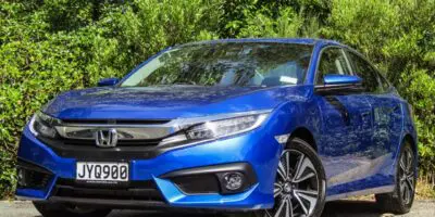 2017 Blue Honda Civic NT Turbo