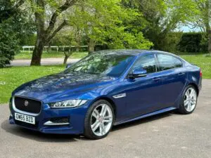 2018 Blue Jaguar XE R-Sport