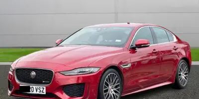 2020 Red Jaguar XE R-Dynamic S