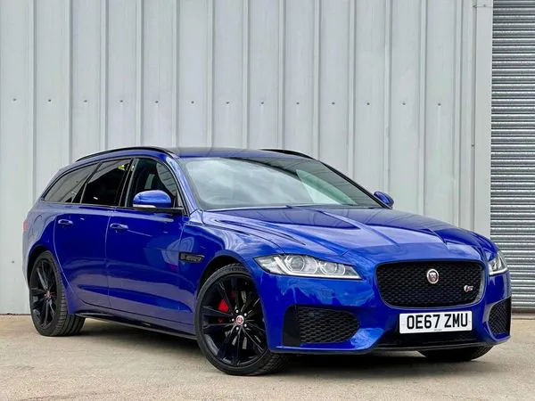 2018 Blue Jaguar XF