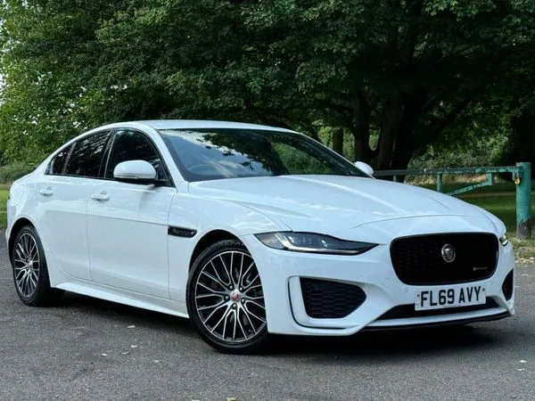 2017 White Jaguar XE D180 R-Dynamic