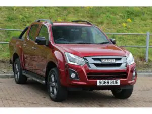 2018 Red Isuzu D-max TD Blade