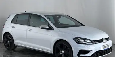 2018 White VOLKSWAGEN GOLF R TS