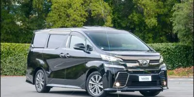 2017 Black Toyota Vellfire