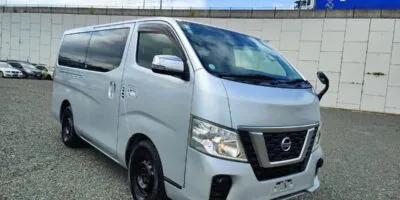 2018 silver Nissan Caravan