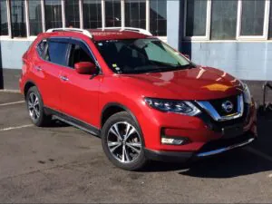 2017 Red Nissan X-Trail