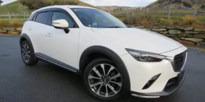 2018 white Mazda CX-3