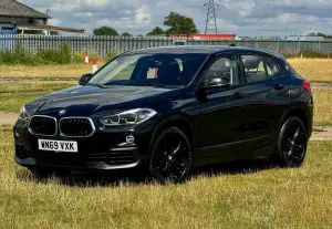 2019 black BMW X2