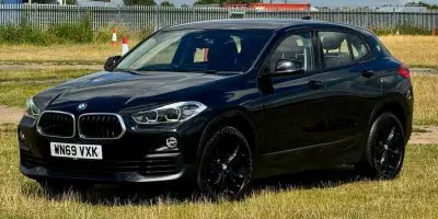 2019 black BMW X2