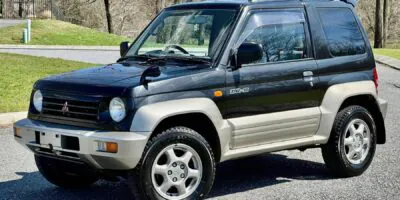 1996 Black Mitsubishi Pajero Junior